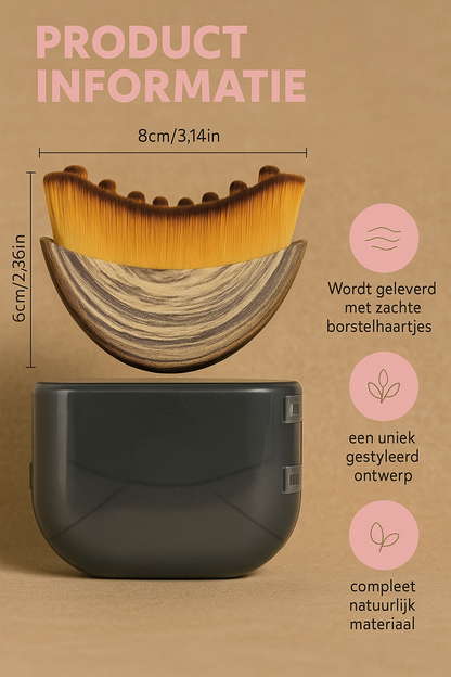 Lymfedrainage Gezichtsborstel – Contour Massage Apparaat voor Gezicht & Kaaklijn | Anti-Aging | Verstevigende Gezichtsmassage