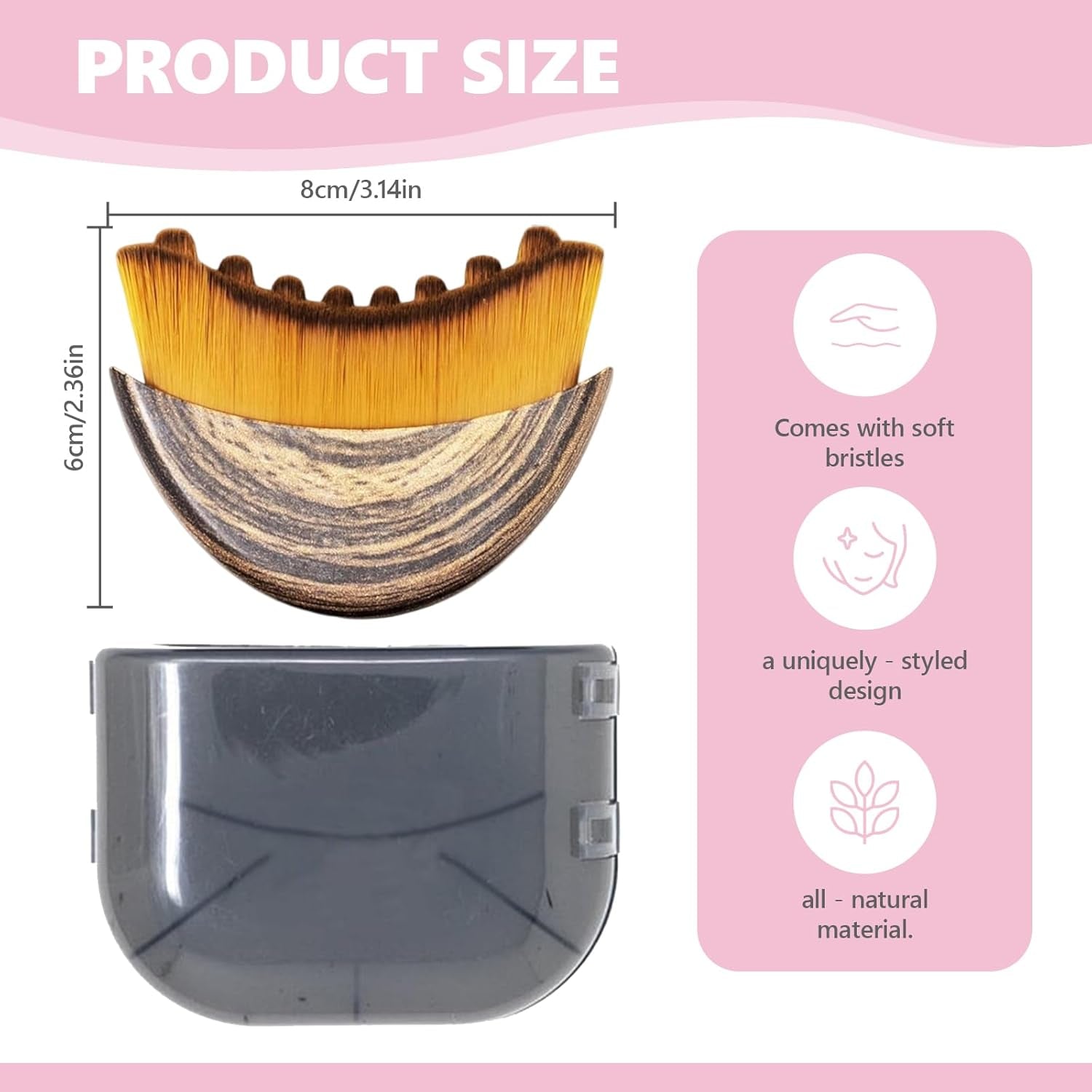 Lymfedrainage Gezichtsborstel – Contour Massage Apparaat voor Gezicht & Kaaklijn | Anti-Aging | Verstevigende Gezichtsmassage